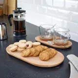 IKEA SMÖRLING (ИКЕА СМОРЛИНГ) — Поднос, комплект из 2 штук, бук — фото 4