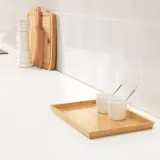 IKEA OSTBIT (ИКЕА ОСТБИТ) — Поднос, бамбук, 25x33 см — фото 4