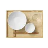 IKEA OSTBIT (ИКЕА ОСТБИТ) — Поднос, бамбук, 25x33 см — фото 5