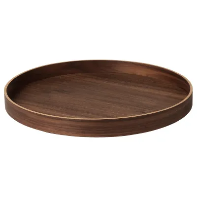 IKEA OMBONAD (ИКЕА ОМБОНАД) — Поднос, орех, 42 см