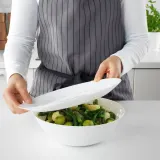 IKEA OFTAST (ИКЕА ОФТАСТ) — Миска, белая, 23 см — фото 4