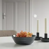 IKEA NÄTBARB (ИКЕА НЭТБАРБ) — Миска, черная, 22 см — фото 5