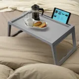IKEA KLIPSK (ИКЕА КЛИПСК) — Столик-поднос, серый — фото 2
