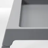 IKEA KLIPSK (ИКЕА КЛИПСК) — Столик-поднос, серый — фото 4