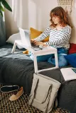 IKEA KLIPSK (ИКЕА КЛИПСК) — Столик-поднос, белый — фото 4