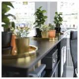 IKEA GLATTIS (ИКЕА ГЛАТТИС) — Поднос, цвет латуни, 38 см — фото 4