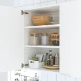 IKEA APTITLIG (ИКЕА АПТИТЛИГ) — Вращающийся поднос, органайзер из бамбука, 28 см — фото 4