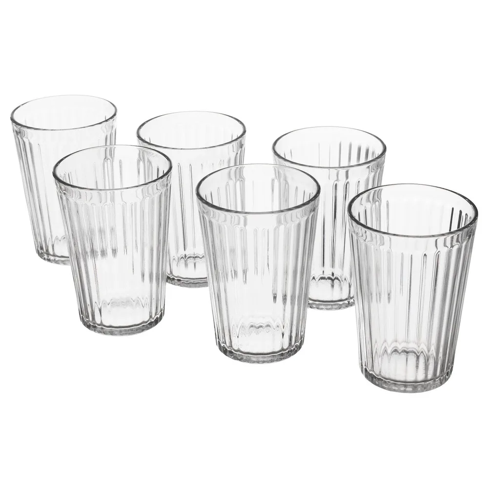 IKEA VARDAGEN (ИКЕА ВАРДАГЕН) — Стакан, прозрачное стекло, 31 кл