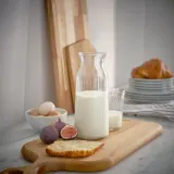IKEA VARDAGEN (ИКЕА ВАРДАГЕН) — Графин, прозрачное/узорчатое стекло, 1,0 л — фото 2