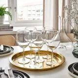 IKEA SVALKA (ИКЕА СВАЛКА) — Бокал для вина, прозрачное стекло, 60 мл — фото 2