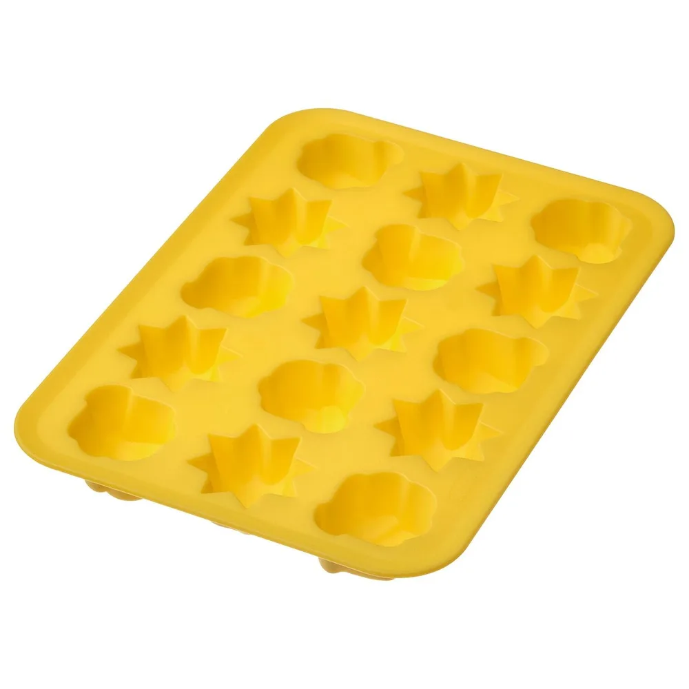 IKEA SURSÖT (ИКЕА СУРСОТ) — Лоток для кубиков льда, ярко-желтый