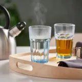 IKEA POKAL (ИКЕА ПОКАЛ) — Стекло, светло-голубое, 35 мл — фото 3