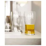 IKEA LODRÄT (ИКЕА ЛОДРЭТ) — Пивной бокал, прозрачное стекло, 50 мл — фото 2