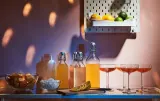 IKEA KORKEN (ИКЕА КОРКЕН) — Бутылка с крышкой, прозрачное стекло, 0,5 л — фото 4