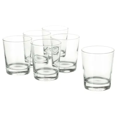 IKEA GODIS (ИКЕА ГОДИС) — Стакан, прозрачное стекло, 23 кл