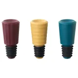 IKEA AUXID (ИКЕА АУКСИД) — Пробка для бутылки, набор из 3 штук, разные цвета — фото 1