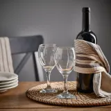 IKEA ÄNKEBLOMSTER (ИКЕА ЭНКЕБЛОМСТЕР) — Бокал для вина, прозрачное стекло, 25 мл — фото 3