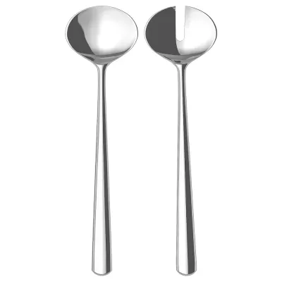 IKEA SEDLIG (ИКЕА СЕДЛИГ) — Салатные столовые приборы, 2 штуки, нержавеющая сталь, 28 см