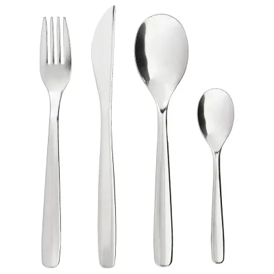 IKEA MOPSIG (ИКЕА МОПСИГ) — Набор столовых приборов, 16 предметов.