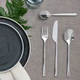 IKEA LÖFTESRIK (ИКЕА ЛОФТЕСРИК) — Набор столовых приборов, 24 предмета, нержавеющая сталь — фото 2