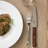 IKEA LINDRIG (ИКЕА ЛИНДРИГ) — Нож, темно-коричневый, 24 см — фото 2