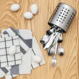 IKEA FÖRNUFT (ИКЕА ФОРНУФТ) — Набор столовых приборов, 24 предмета, нержавеющая сталь — фото 5