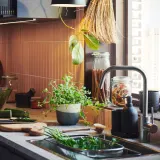 IKEA KORKEN (ИКЕА КОРКЕН) — Банка с крышкой, прозрачное стекло, 2 л — фото 3