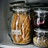 IKEA KORKEN (ИКЕА КОРКЕН) — Банка с крышкой, прозрачное стекло, 1,8 л — фото 4