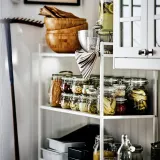 IKEA KORKEN (ИКЕА КОРКЕН) — Банка с крышкой, прозрачное стекло, 1 л — фото 7
