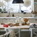 IKEA KORKEN (ИКЕА КОРКЕН) — Банка в форме бутылки с крышкой, прозрачное стекло, 1 л — фото 5