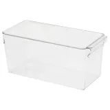IKEA KLIPPKAKTUS (ИКЕА КЛИППКАКТУС) — Контейнер для холодильника, прозрачный, 32x14x14 см — фото 1