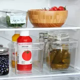 IKEA KLIPPKAKTUS (ИКЕА КЛИППКАКТУС) — Контейнер для холодильника, прозрачный, 32x14x14 см — фото 3