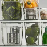 IKEA KLIPPKAKTUS (ИКЕА КЛИППКАКТУС) — Контейнер для холодильника, прозрачный, 32x14x14 см — фото 7