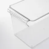 IKEA KLIPPKAKTUS (ИКЕА КЛИППКАКТУС) — Контейнер для холодильника, прозрачный, 32x14x14 см — фото 8