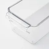 IKEA KLIPPKAKTUS (ИКЕА КЛИППКАКТУС) — Контейнер для холодильника, прозрачный, 32x10x8 см — фото 7
