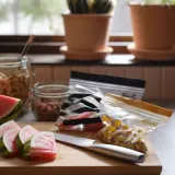 IKEA ISTAD (ИКЕА ИСТАД) — Пакет Ziplock, рисунок/черно-желтый, 1/0,4 л — фото 4