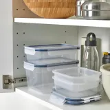 IKEA IKEA 365+ (ИКЕА ИКЕА 365+) — Контейнер с крышкой, 4 штуки, пластик — фото 7