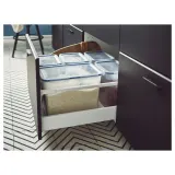 IKEA IKEA 365+ (ИКЕА ИКЕА 365+) — Контейнер для продуктов с крышкой, прямоугольный/пластик, 10,6 л — фото 4