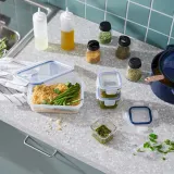 IKEA IKEA 365+ (ИКЕА ИКЕА 365+) — Контейнер для продуктов с крышкой, прямоугольный/пластик, 1,0 л — фото 5