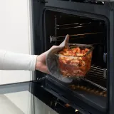 IKEA IKEA 365+ (ИКЕА ИКЕА 365+) — Контейнер для продуктов с крышкой, квадратное стекло/бамбук, 1,2 л — фото 4