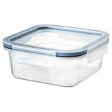 IKEA IKEA 365+ (ИКЕА ИКЕА 365+) — Контейнер для продуктов с крышкой, квадратный/пластик, 750 мл — фото 1