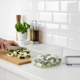IKEA IKEA 365+ (ИКЕА ИКЕА 365+) — Контейнер для еды, прямоугольный/пластик, 2,0 л — фото 2