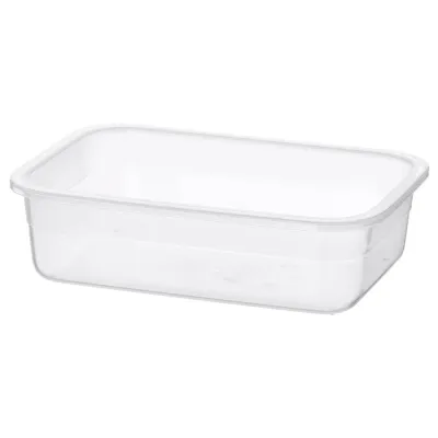 IKEA IKEA 365+ (ИКЕА ИКЕА 365+) — Контейнер для еды, прямоугольный/пластик, 1,0 л