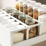IKEA IKEA 365+ (ИКЕА ИКЕА 365+) — Контейнер/кастрюля для сухих продуктов, прозрачный/белый, 2,3 л — фото 6