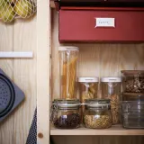 IKEA IKEA 365+ (ИКЕА ИКЕА 365+) — Контейнер/кастрюля для сухих продуктов, прозрачный/белый, 2,3 л — фото 7