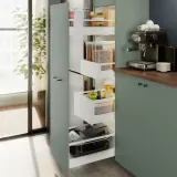 IKEA IKEA 365+ (ИКЕА ИКЕА 365+) — Контейнер/кастрюля для сухих продуктов, прозрачный/белый, 2,3 л — фото 3