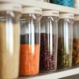 IKEA IKEA 365+ (ИКЕА ИКЕА 365+) — Контейнер/кастрюля для сухих продуктов, прозрачный/белый, 1,3 л — фото 2