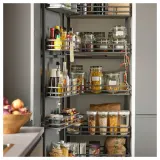 IKEA IKEA 365+ (ИКЕА ИКЕА 365+) — Контейнер/кастрюля для сухих продуктов, прозрачный/белый, 1,3 л — фото 4