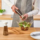 IKEA HALVTOM (ИКЕА ХАЛВТОМ) — Кофемолка, стекло/коричневый, 19 см — фото 4