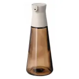 IKEA HALVTOM (ИКЕА ХАЛВТОМ) — Бутылка с наливным горлышком, стекло/коричневый, 19 см — фото 1